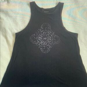 RVCA Black Women's Tank Top